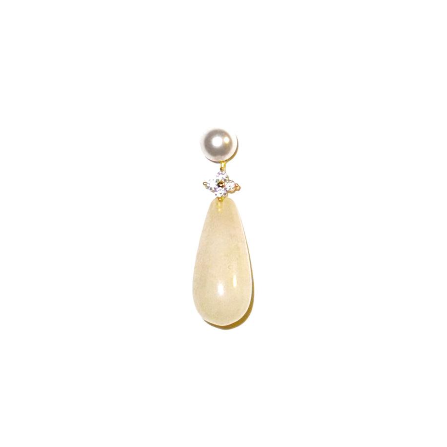 DAGMAR LIGHT YELLOW EARRING